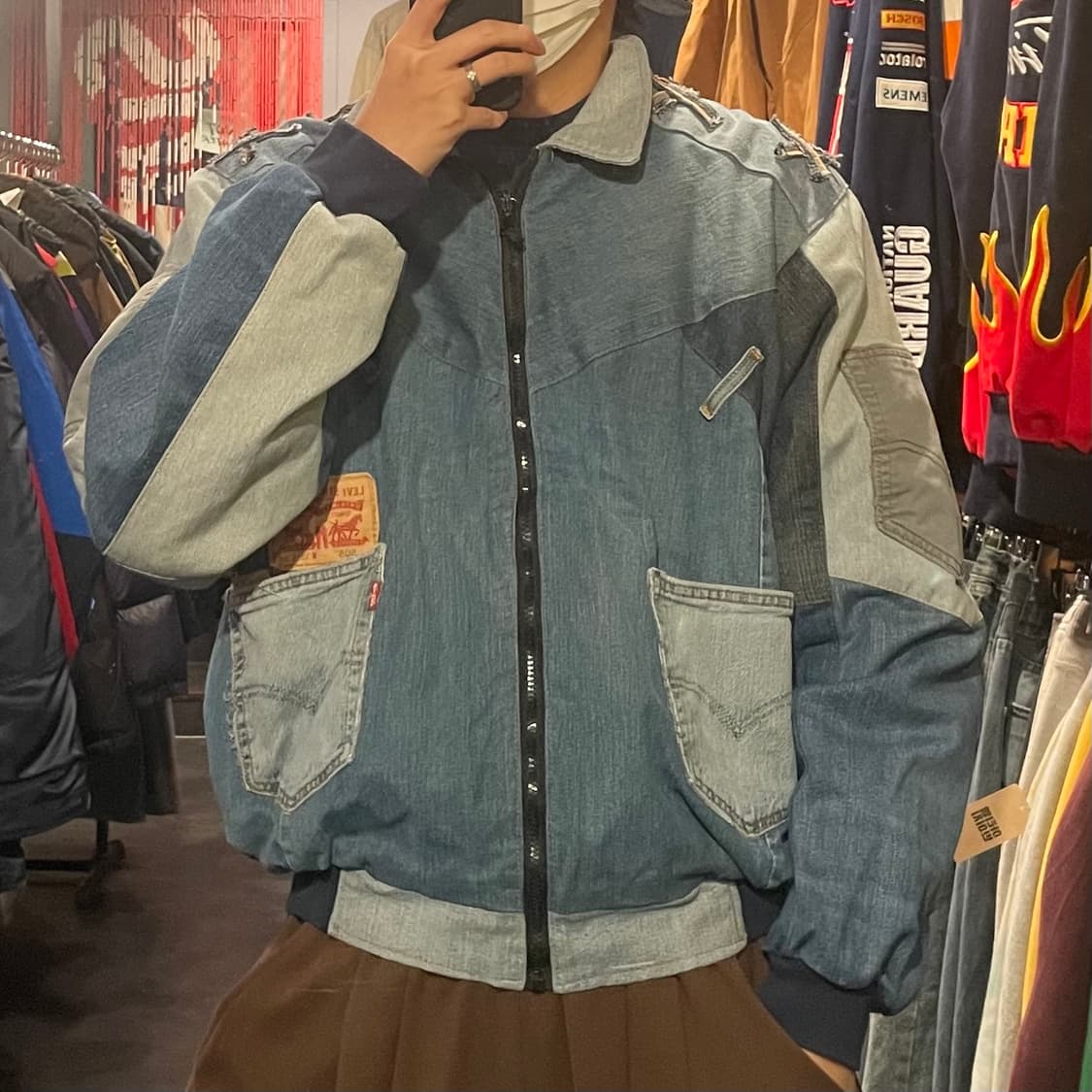 [IM] 리바이스 리메이크 데님 카라 자켓 상품이미지3