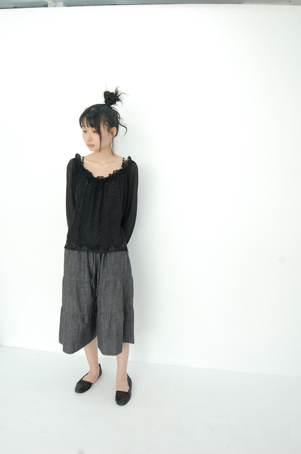 Botte Jaune silk blouse 상품이미지5