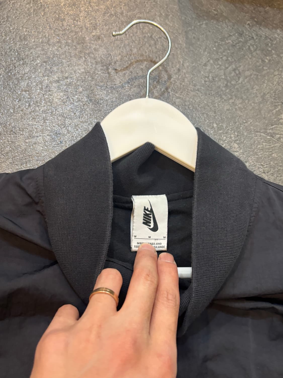 나이키 x 피어오브갓 바람막이 하프집업 점퍼 M 상품이미지5