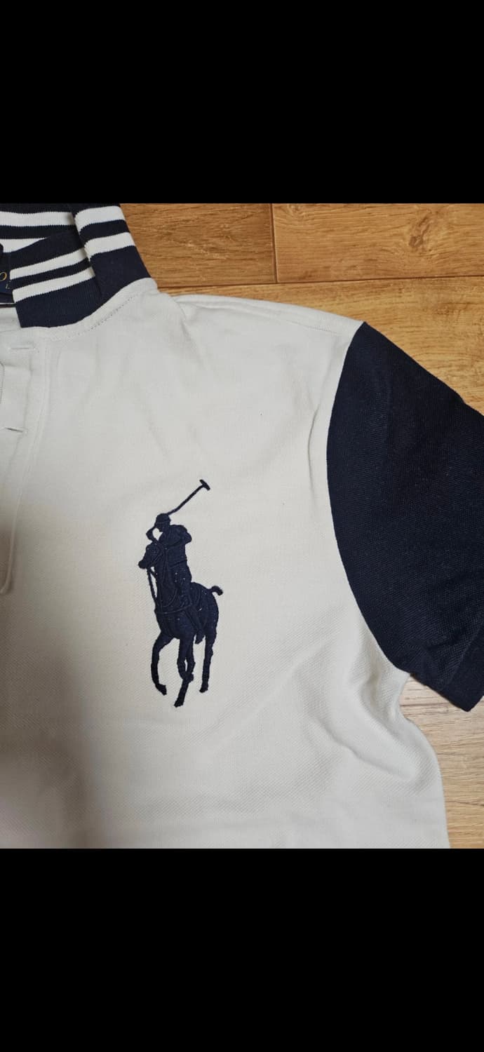 폴로 랄프로렌 빅포니 커스텀 카라 반팔티 S 상품이미지2