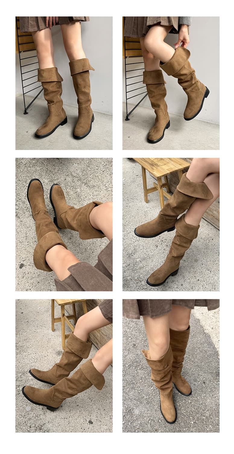 레이첼콕스 lauren 로렌 니하이 롱부츠 블랙 상품이미지4