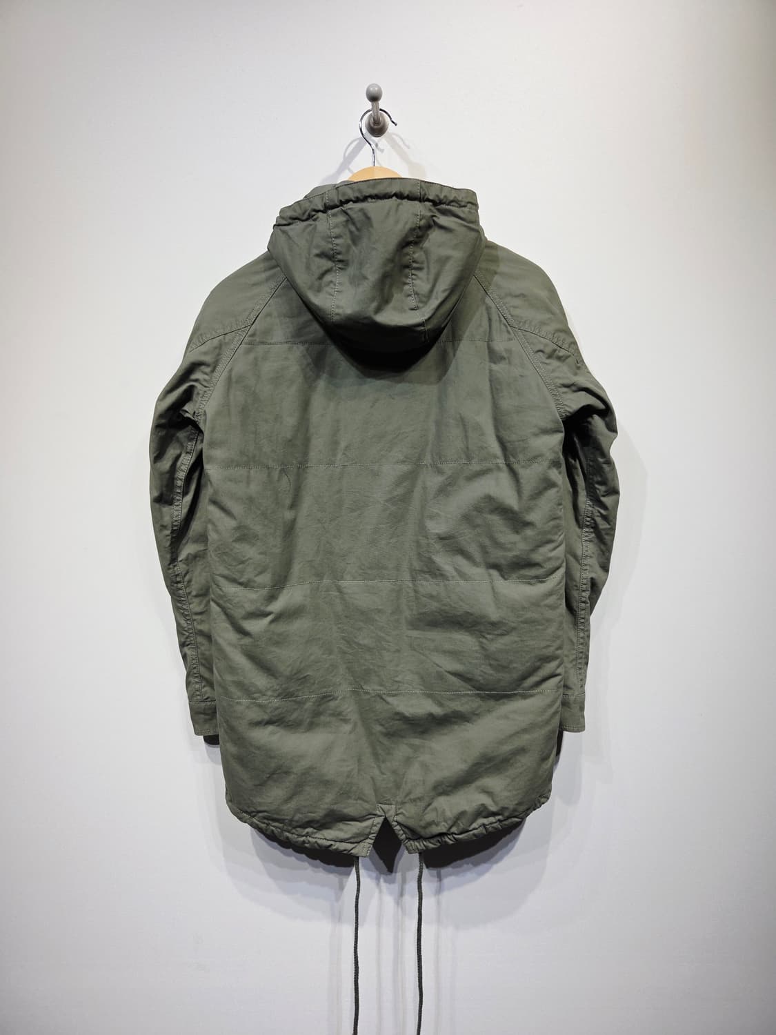 아디다스 오리지널스 패딩 피쉬테일 파카 야상 자켓 상품이미지5