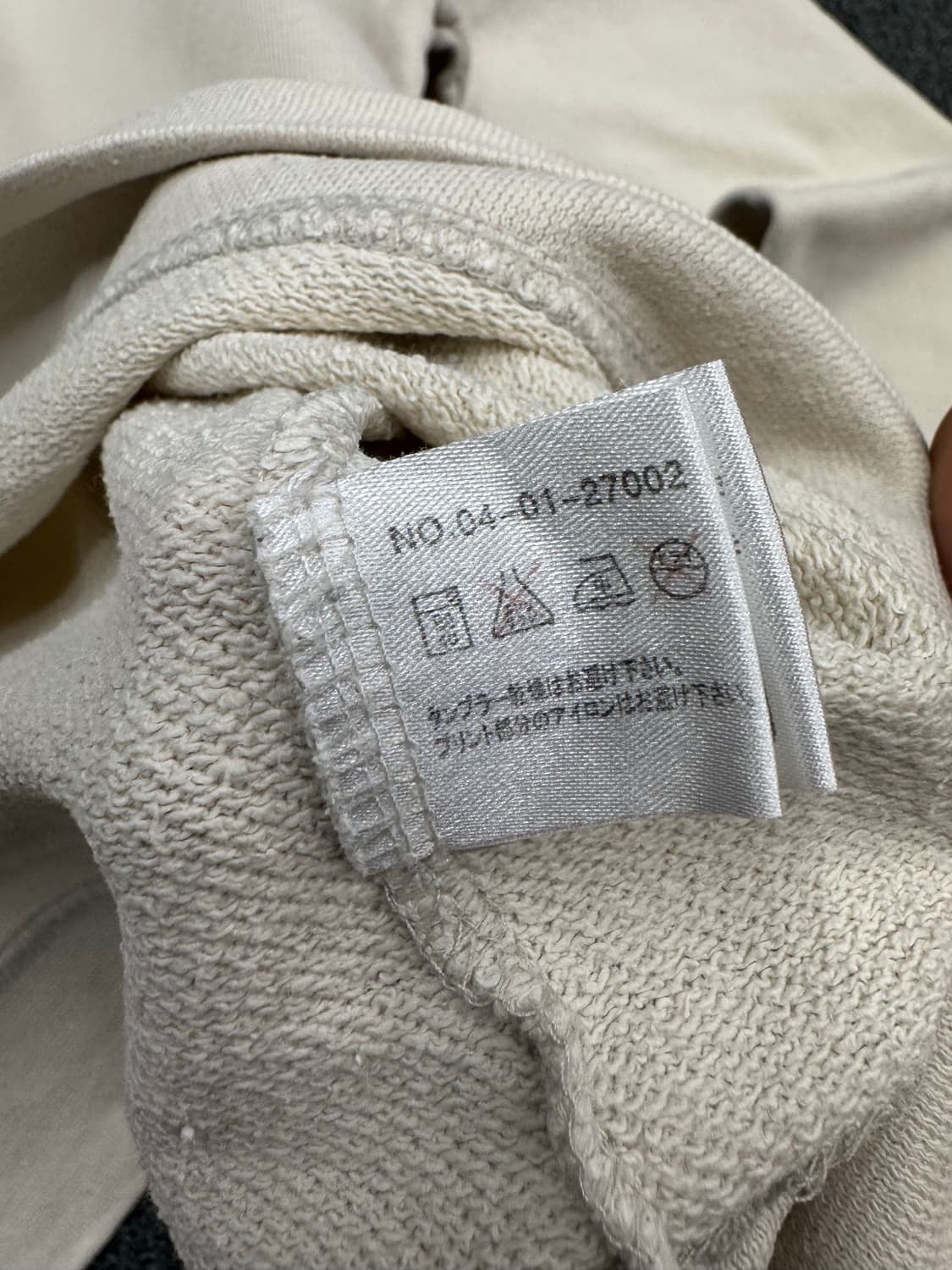 japanese vintage 레이어드 하프집업 스웻셔츠 상품이미지5