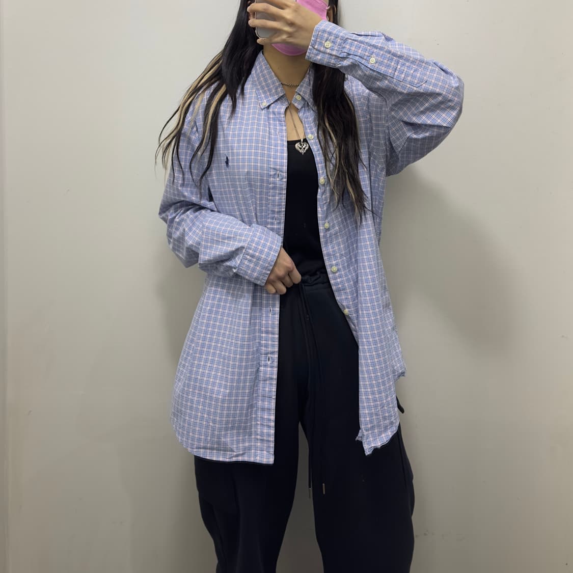 폴로 랄프로렌 체크셔츠 상품이미지1