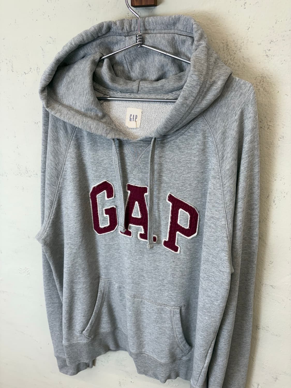 GAP 갭 로고 후드티 그레이 상품이미지5