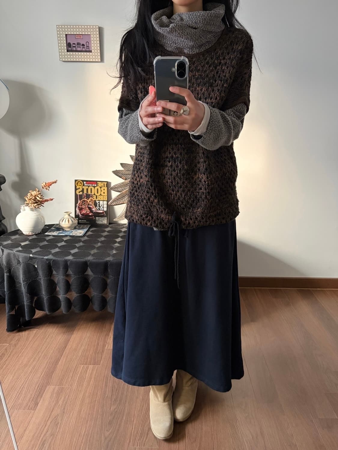 sweat skirt 상품이미지2