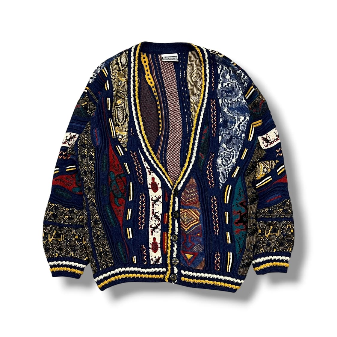 카를로 알베르토 에스닉 케이블 가디건 s08549 상품이미지2