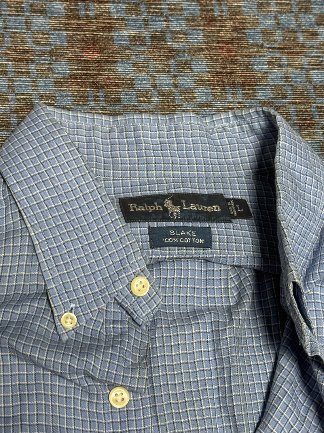 Polo 폴로랄프로렌 체크 셔츠 상품이미지3