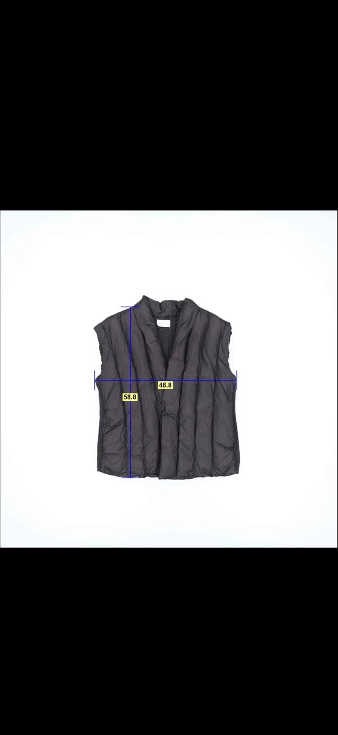 멜본 여성 패딩조끼(단추자석) 1210H1 상품이미지6