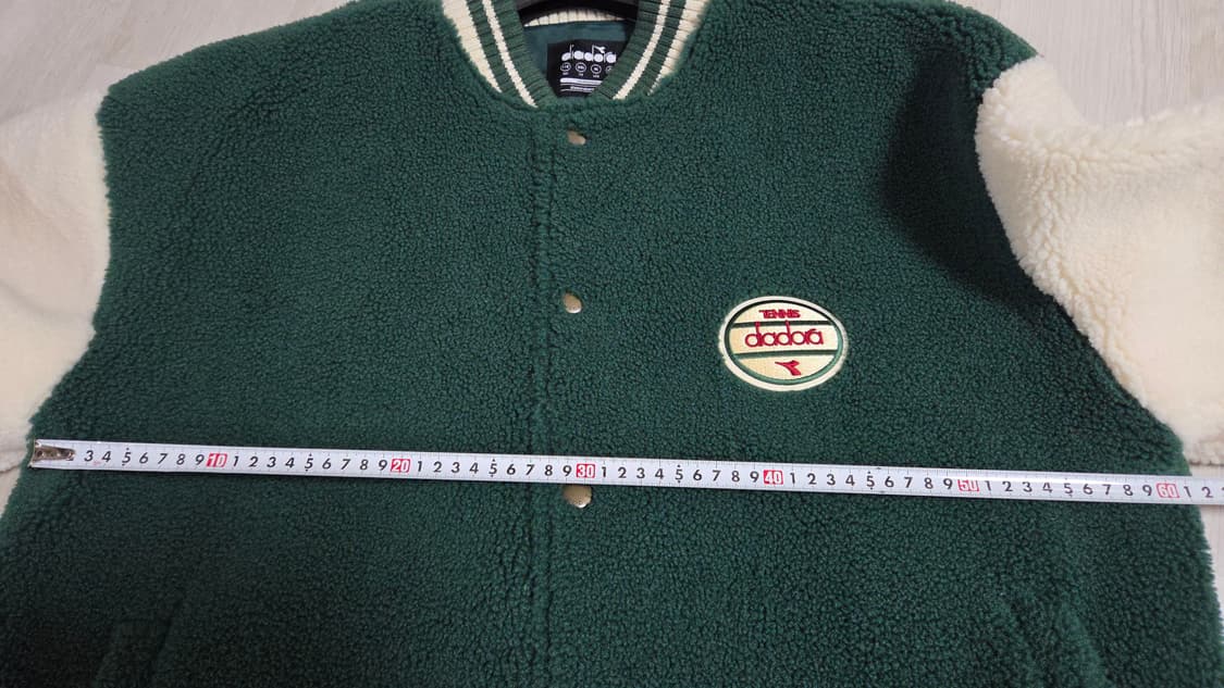 (착샷) 디아도라 아틀레티카 플리스 봄버 자켓 바시티 상품이미지7