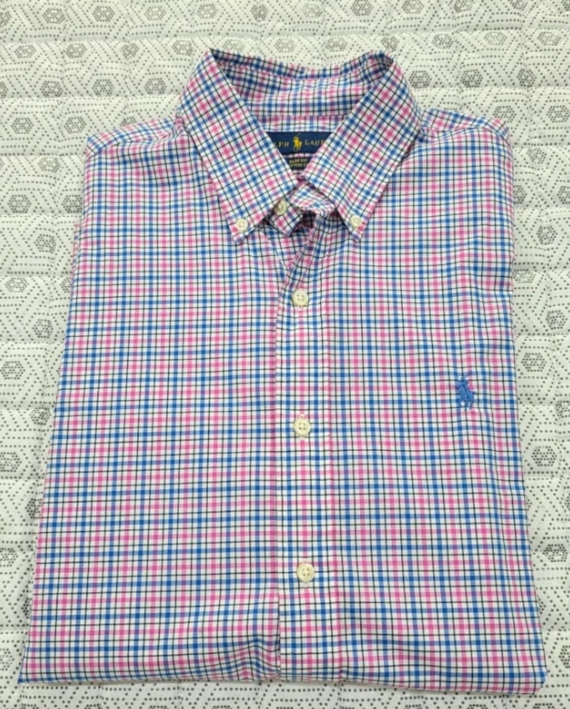 폴로 깅엄 셔츠 95 상품이미지2