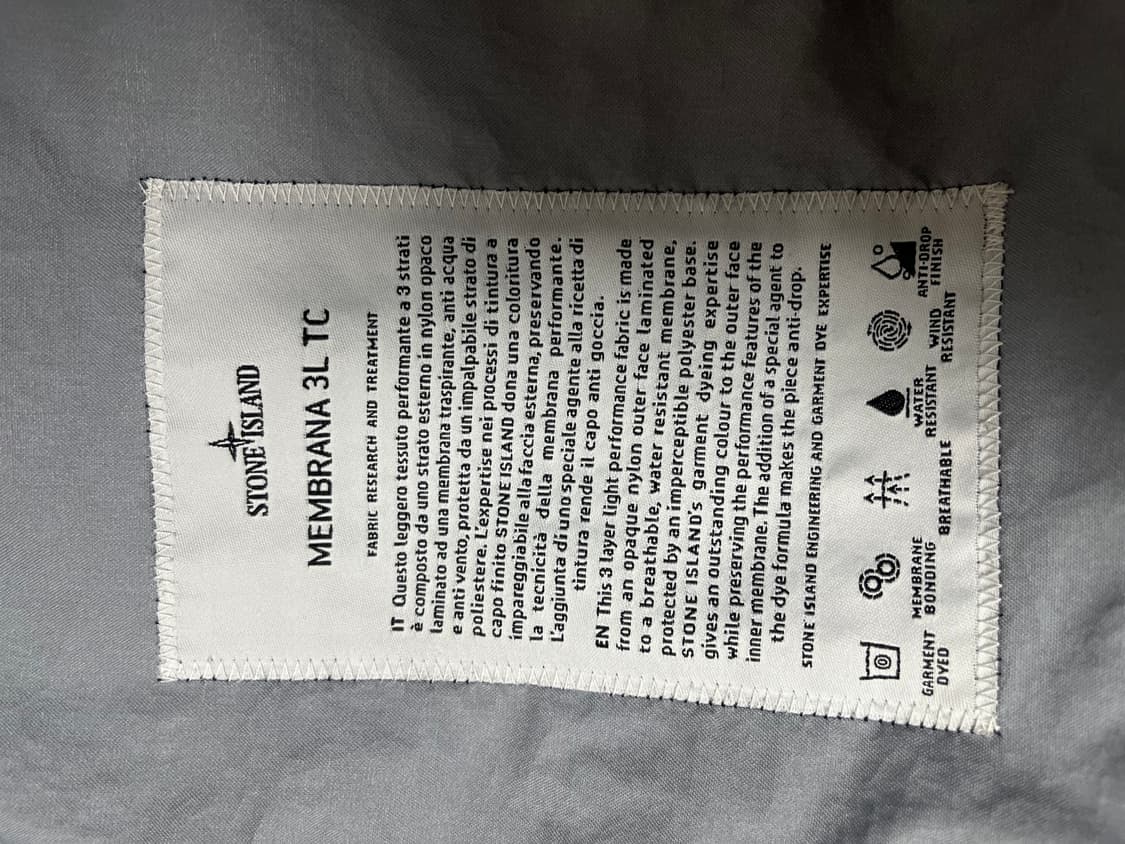 스톤아일랜드 멤브라나 바람막이21ss 상품이미지4