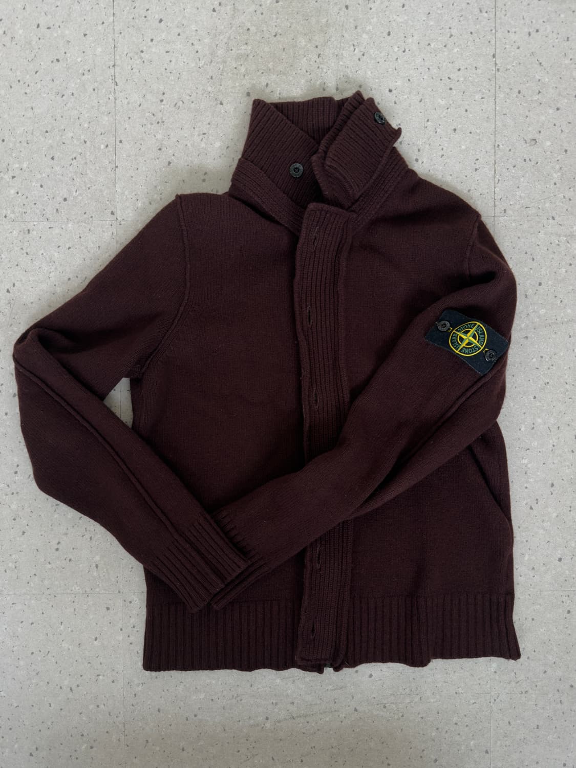 스톤아일랜드 니트 집업 상품이미지1