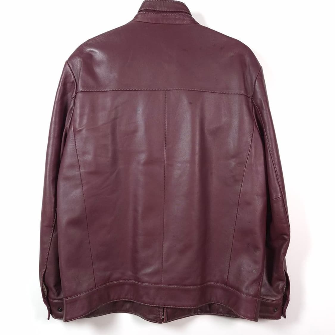 마에스트로 천연 양가죽 스탠드칼라 블루종 자켓 L 상품이미지2