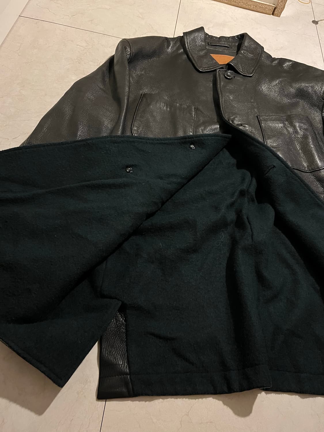 Linea Pitti 사슴가죽 카코트 Made in Japan XL 상품이미지4