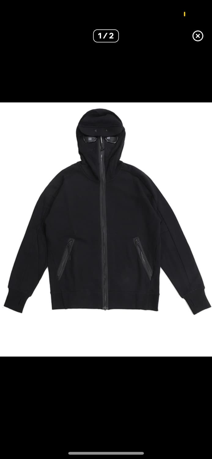 C.P 컴퍼니 고글 풀집 후드집업 상품이미지2