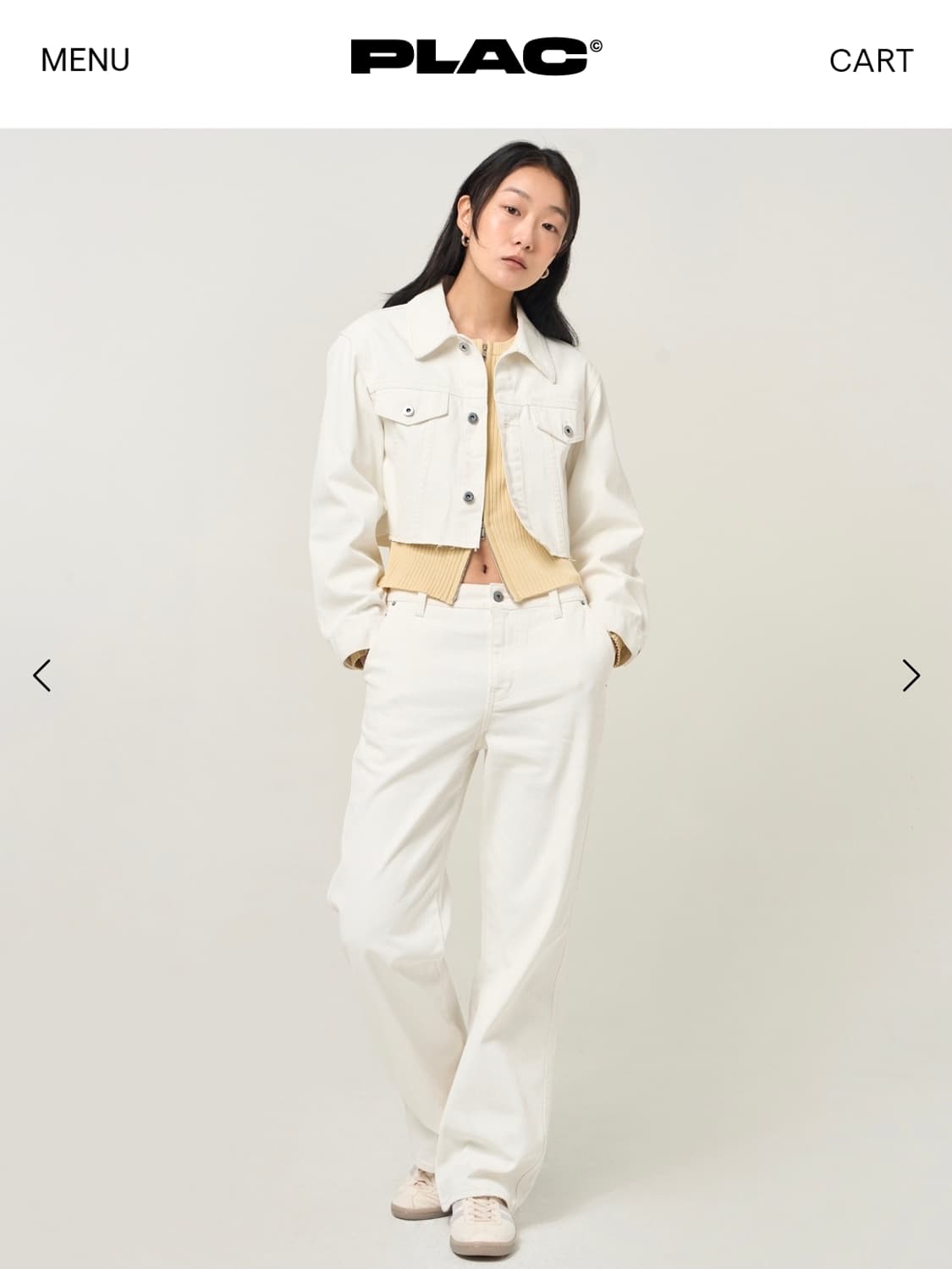 플랙(PLAC)자켓 051L 화이트 상품이미지8