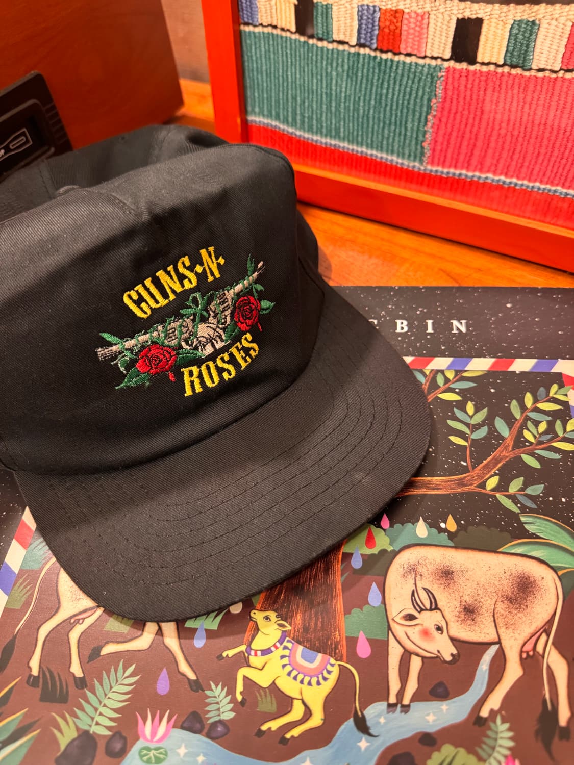 90s gunsNroses cap/빈티지 건즈앤로지스 상품이미지1