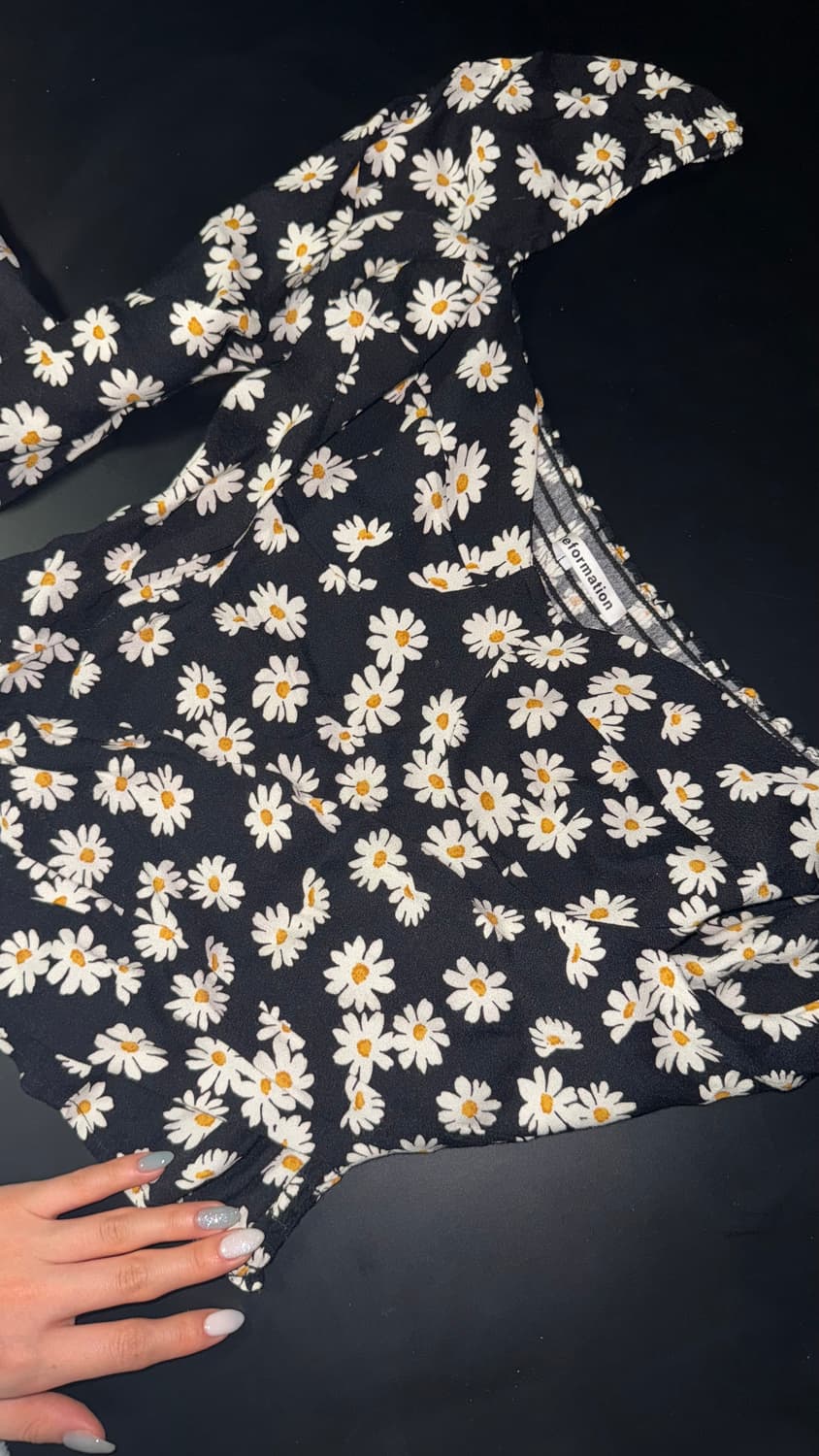 고윤정 블라우스 reformation reign top in daisy 상품이미지6