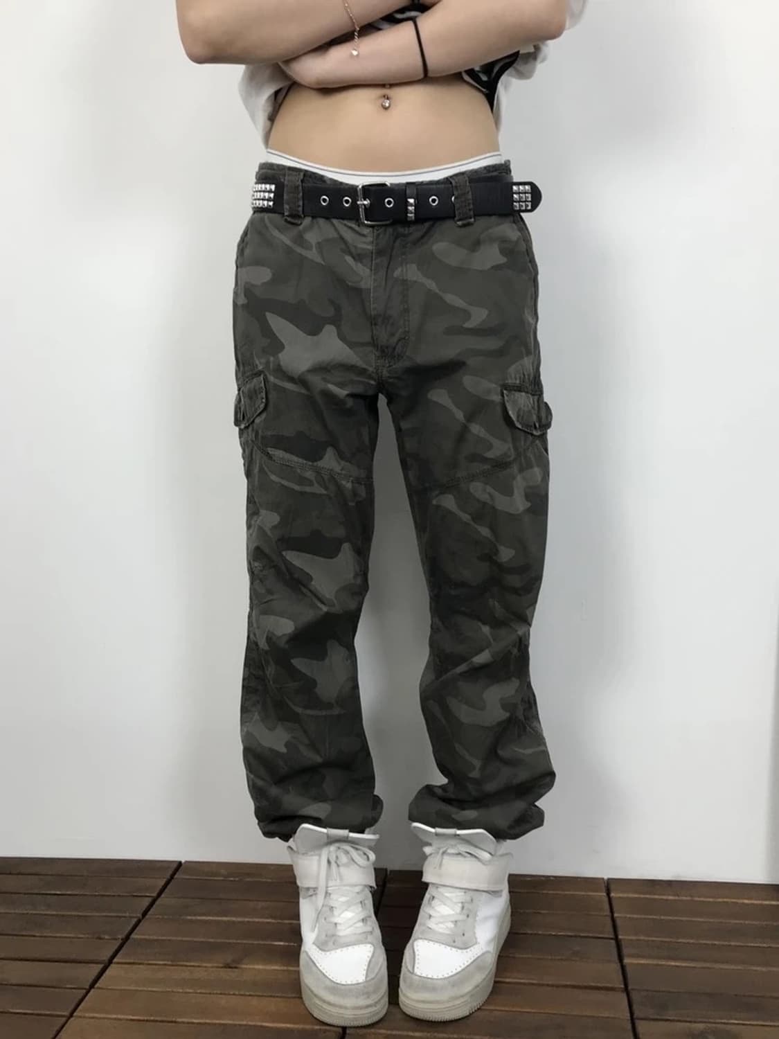 UNIQLO Camo Cargo Pants 상품이미지1