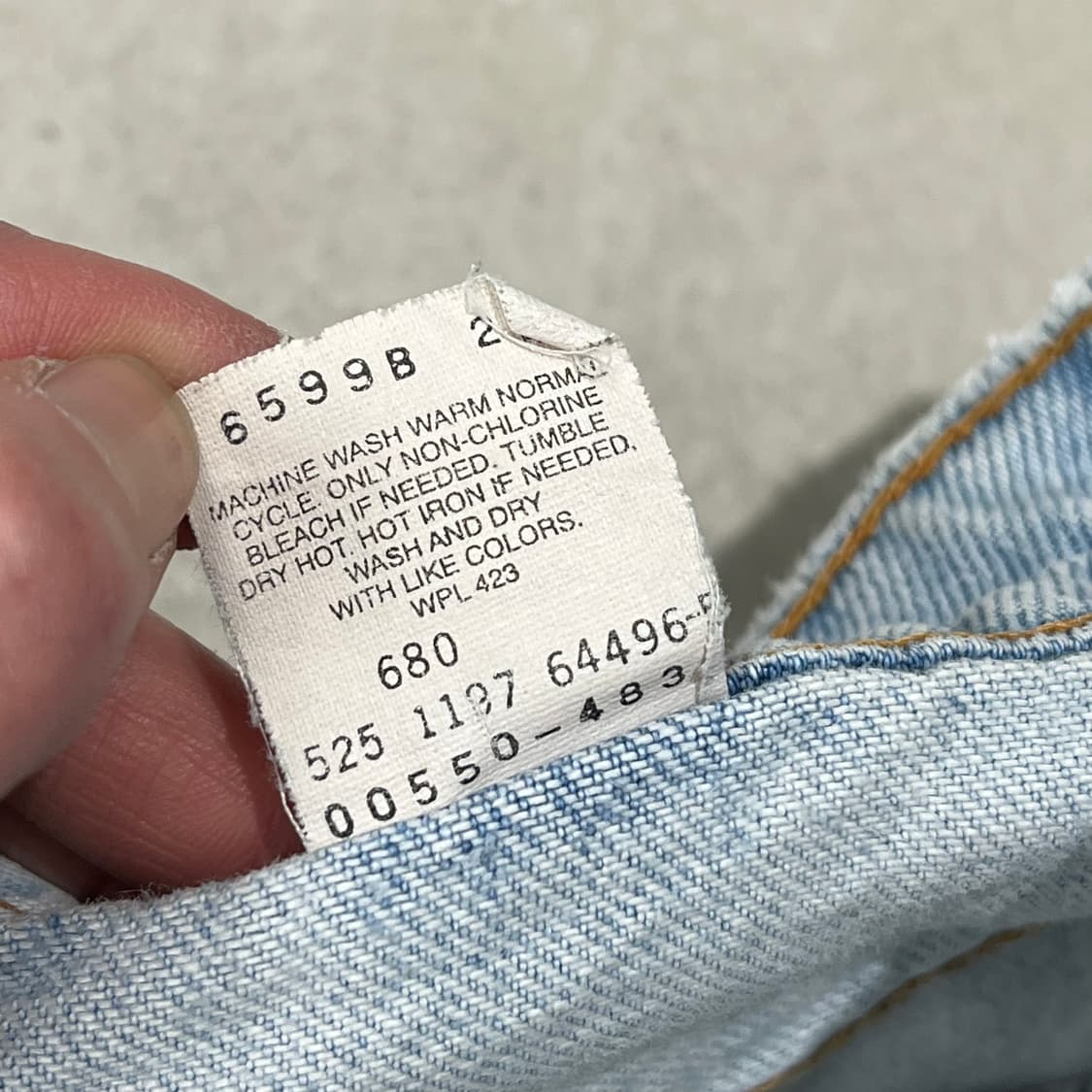 usa 리바이스 550 데님팬츠 s09040 상품이미지8