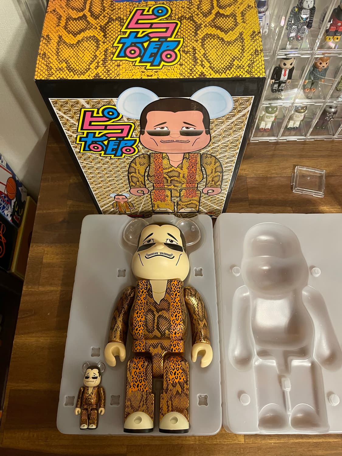 베어브릭 PPAP 피코타로 400% + 100% 세트 상품이미지1