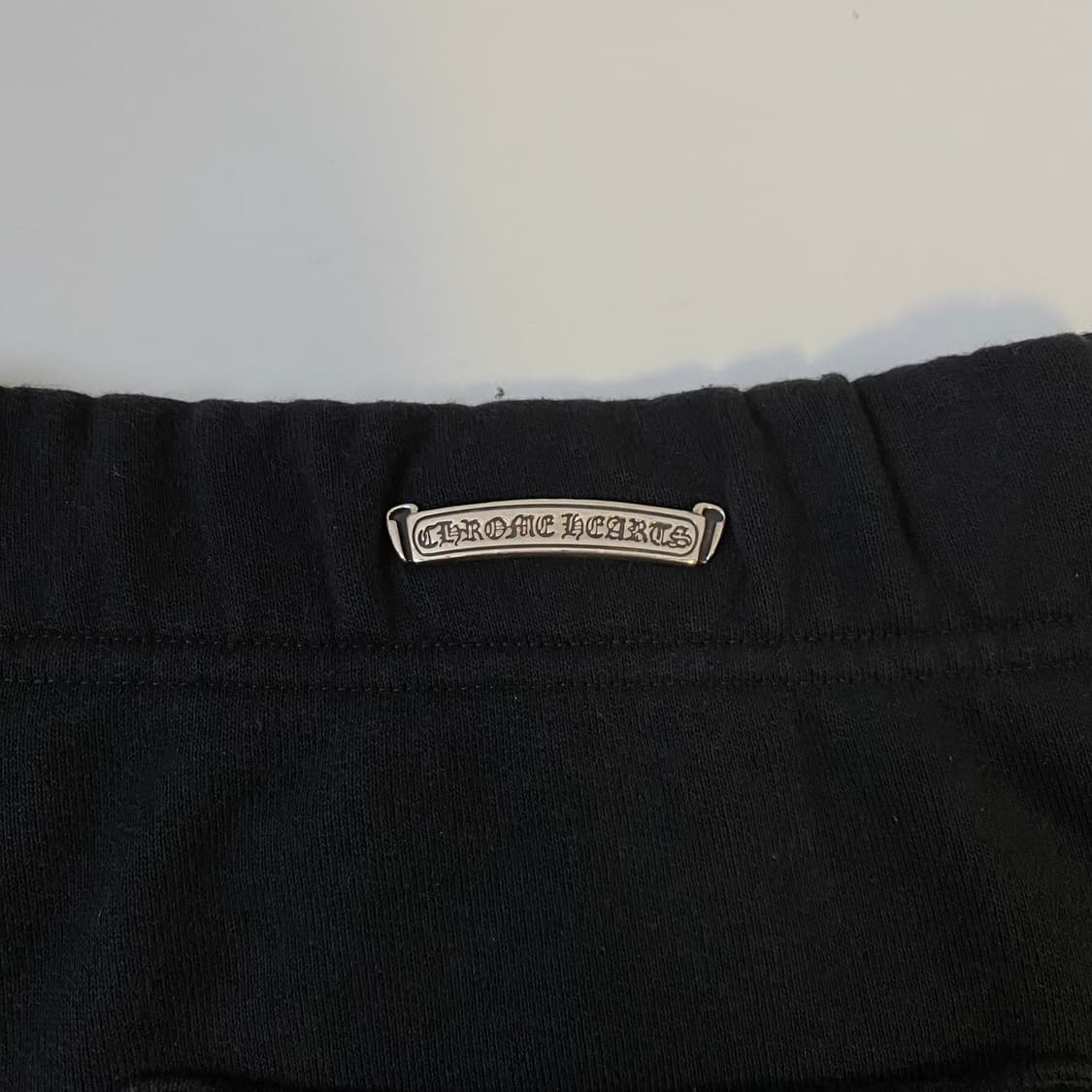 [M] 크롬하츠 세메터리 크로스 엠브로이드 스웨트팬츠 블랙 상품이미지5