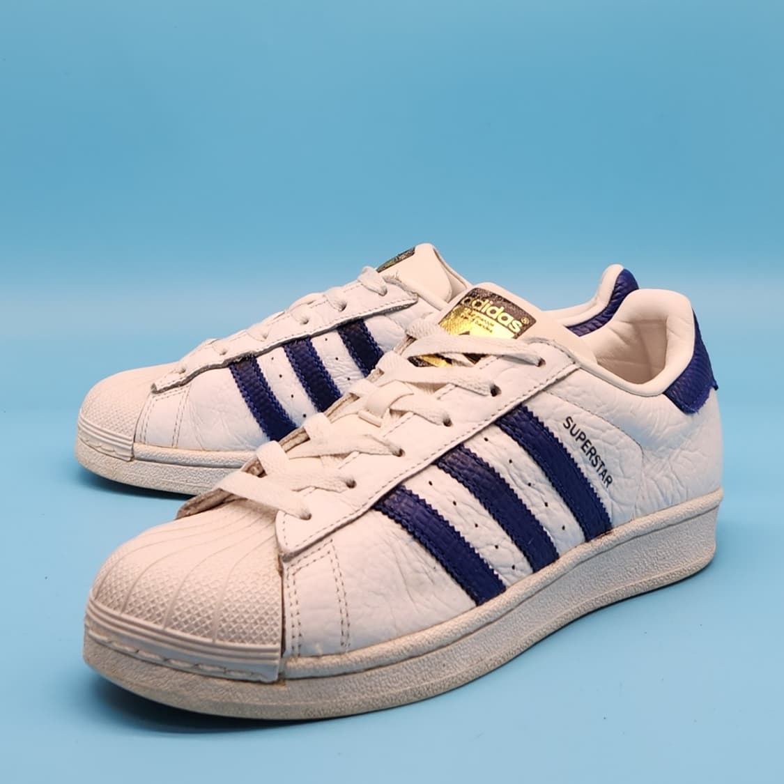 oo 아디다스 슈퍼스타 흰파 여성운동화235  상품이미지1