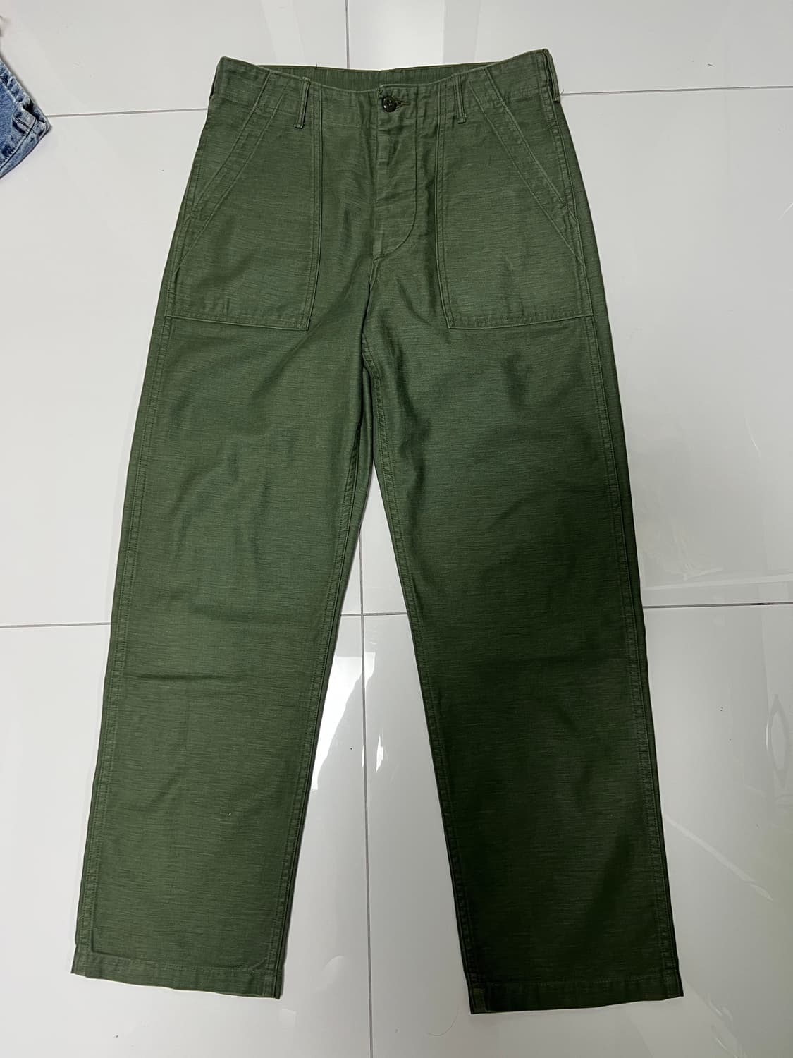 택포15) 오어슬로우 레귤러핏 퍼티그 팬츠 1사이즈 실측30 상품이미지1