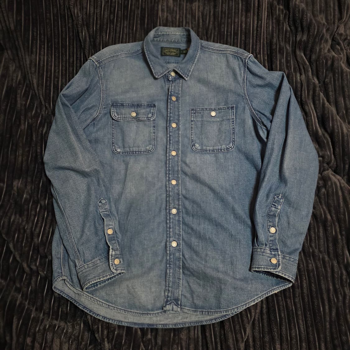폴로 컨트리 데님 워크셔츠 L 상품이미지1
