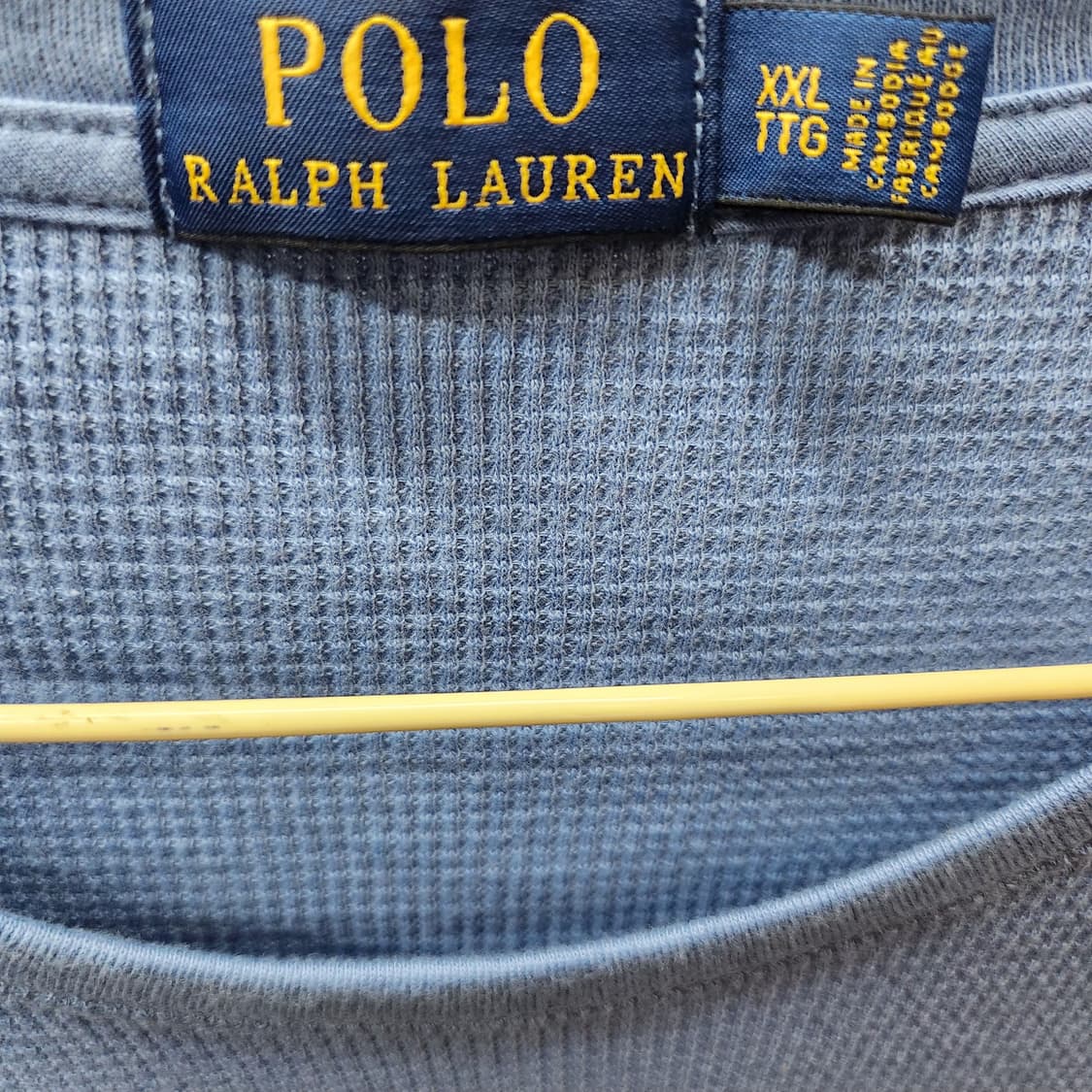 폴로랄프로렌 로고자수 와플 긴팔 롱슬리브 XXL(2XL) 상품이미지5