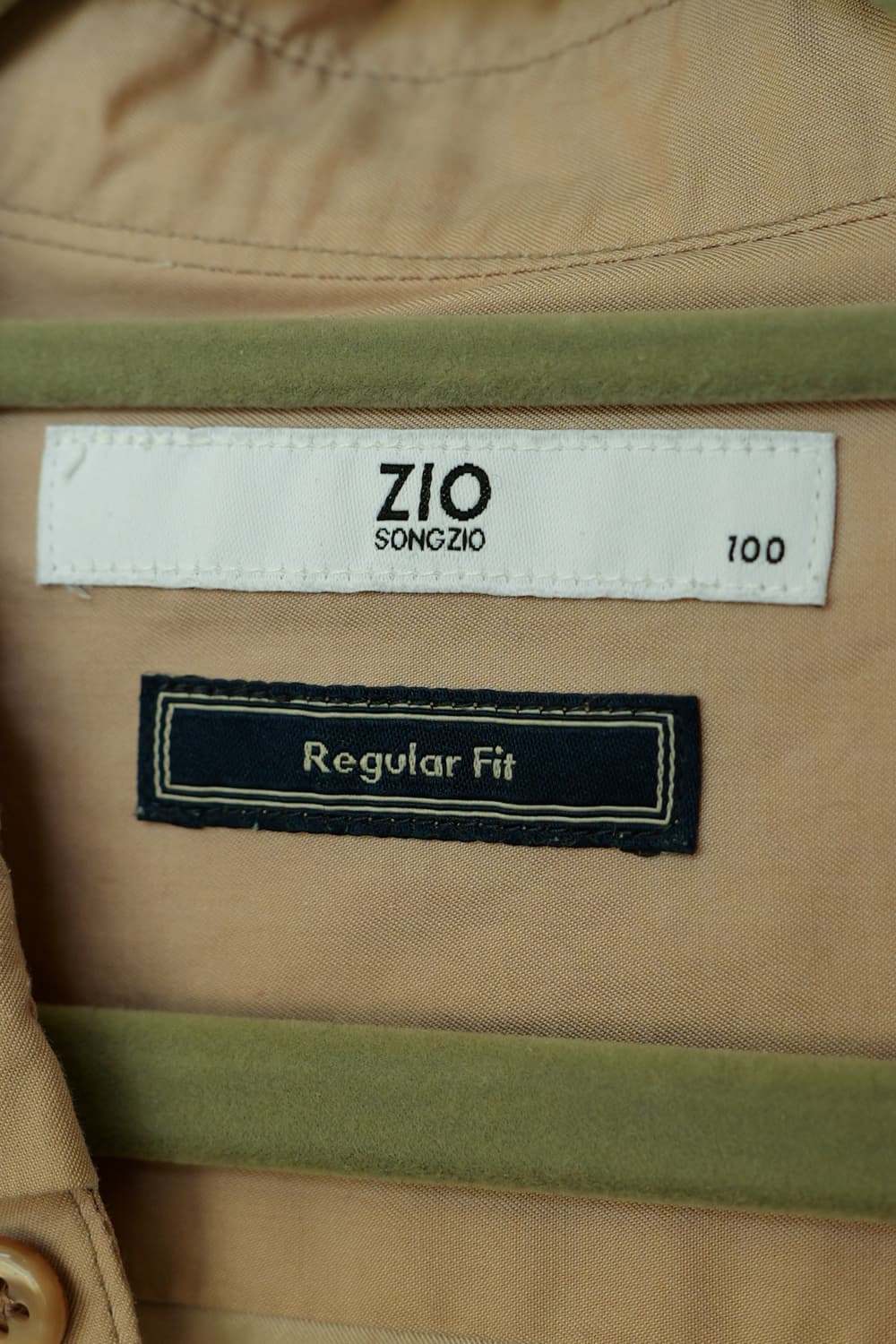 ZIO 송지오 셔츠 남방 베이지 100 상품이미지3