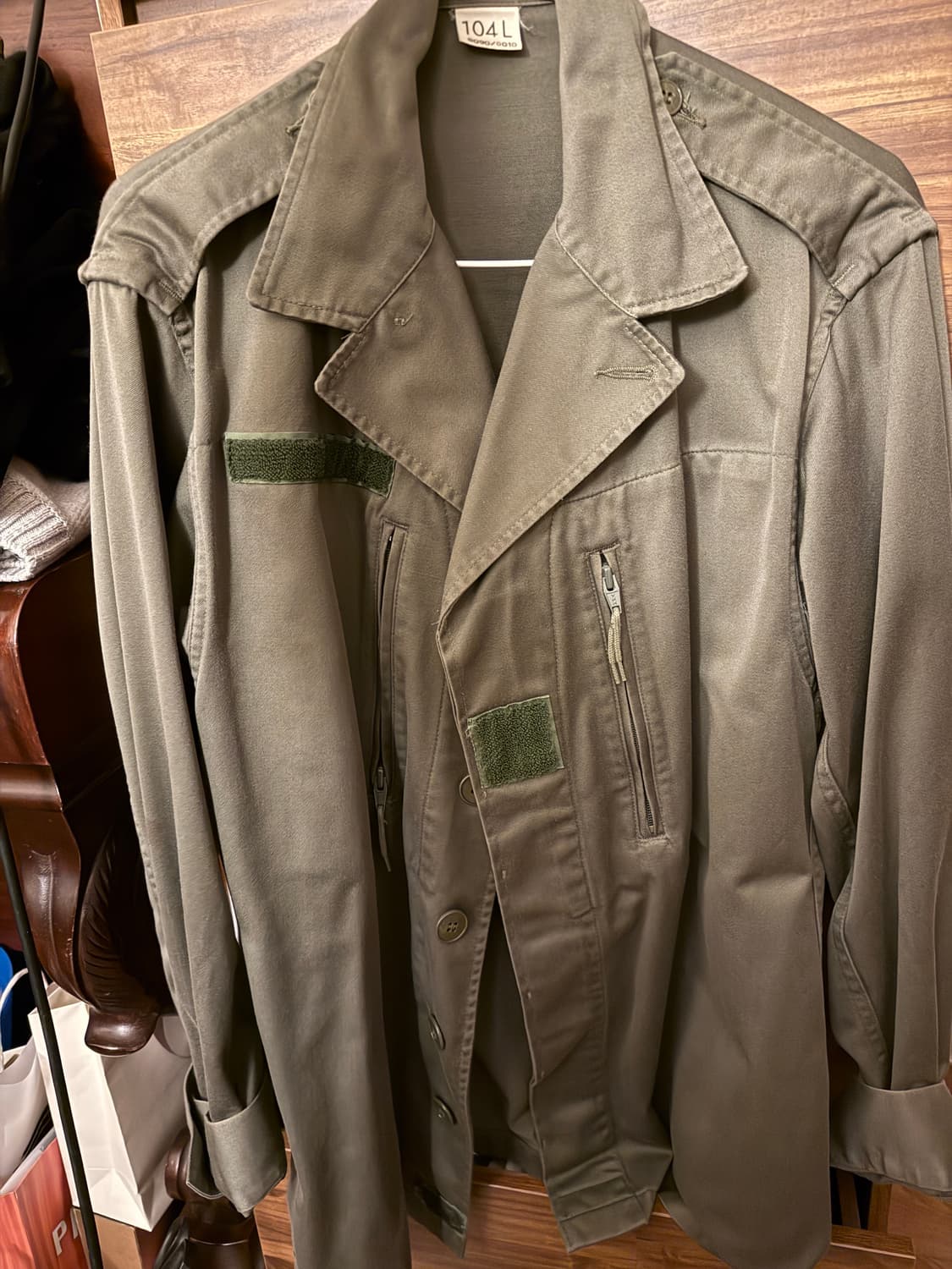 90s 프랑스군 필드 밀리터리 자켓 상품이미지3