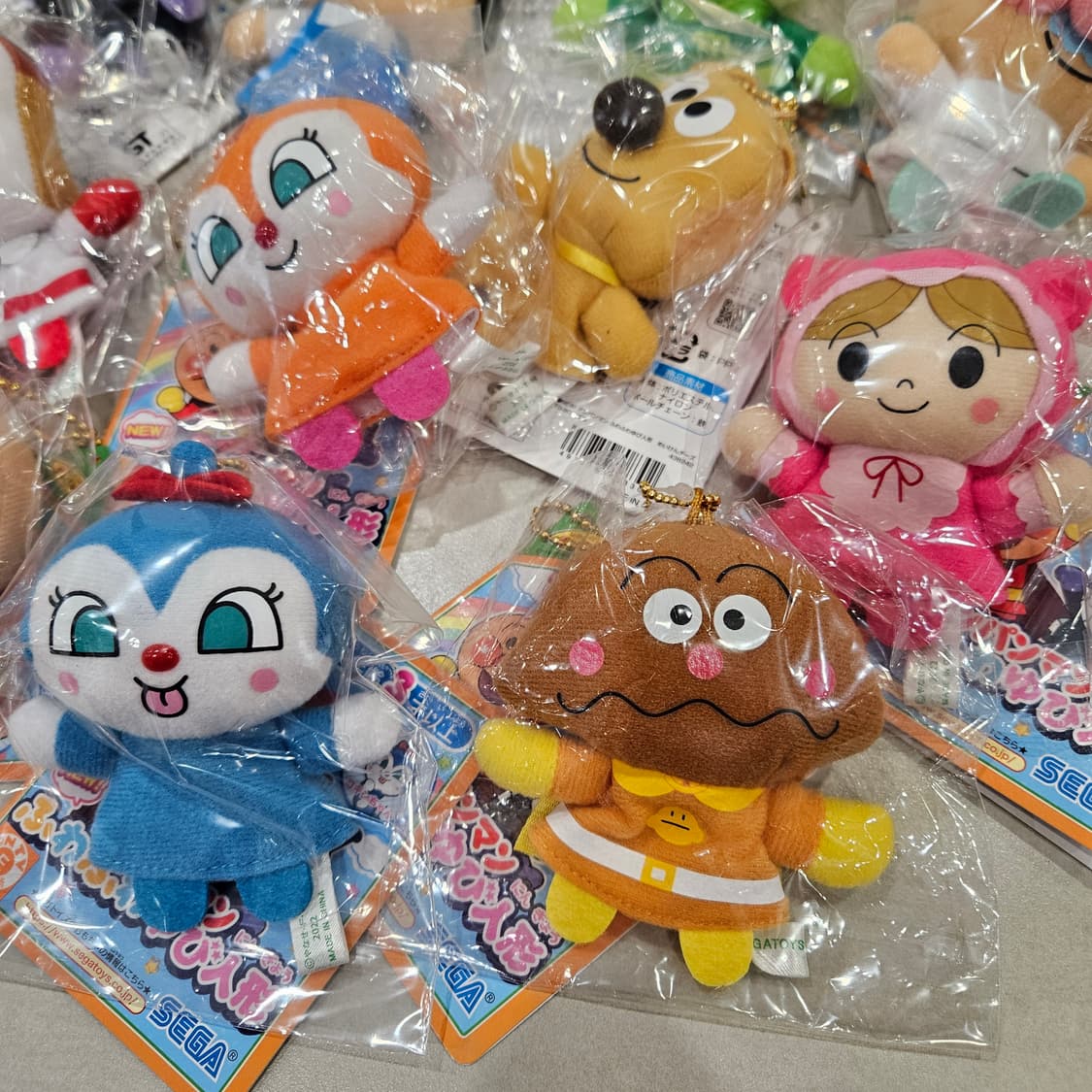 호빵맨 짤랑이 카레빵맨 버터누나 키링 상품이미지3