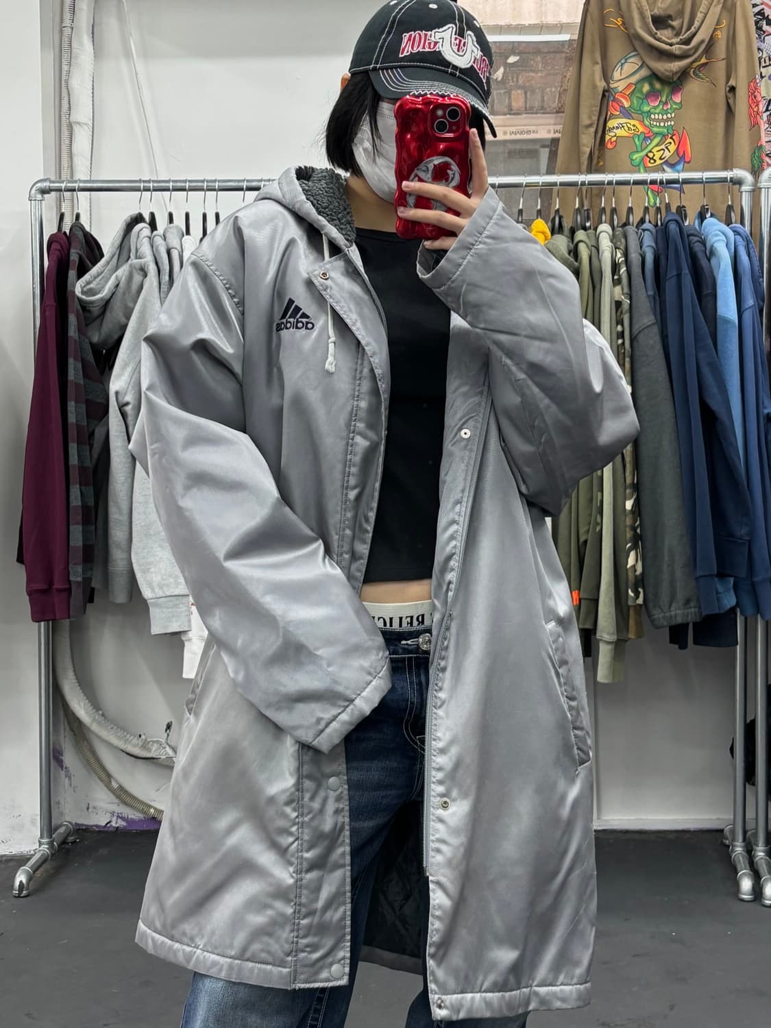 아디다스 올드스쿨 돕바 자켓 상품이미지1