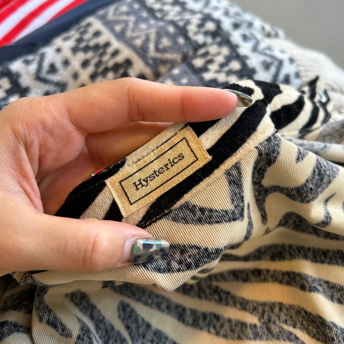 Hysteric Glamour Zebra Zipup 상품이미지9