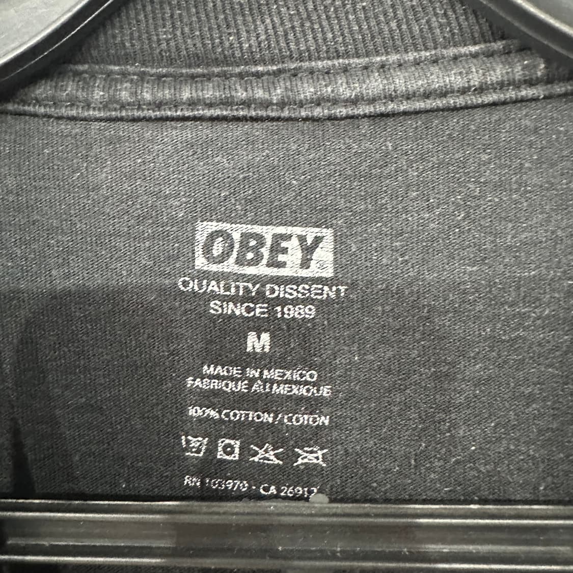 OBEY 오베이 빅로고 반팔티 M 상품이미지4