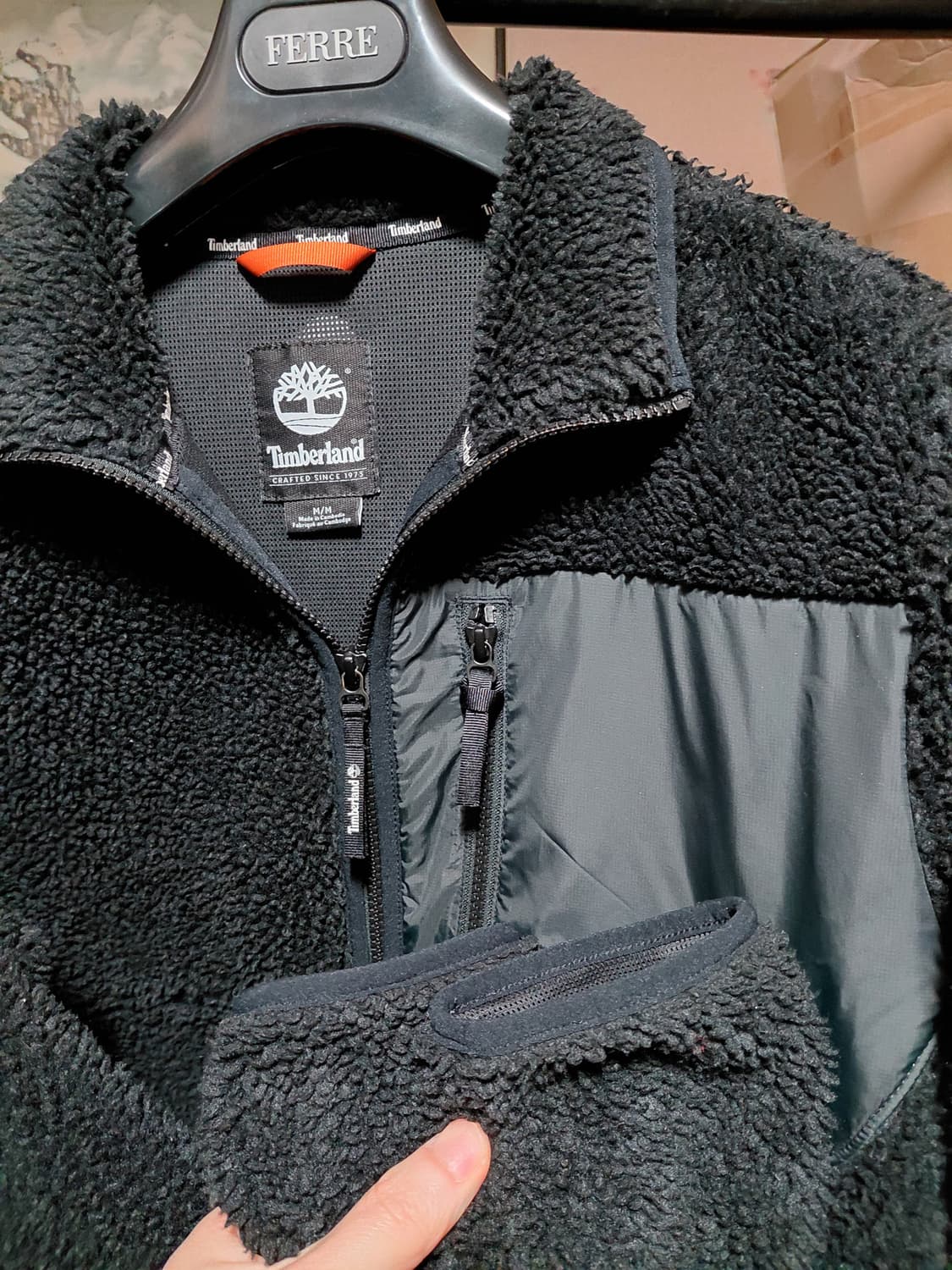 [팀버랜드]후리스 풀 집업 자켓 M(100)사이즈 상품이미지9