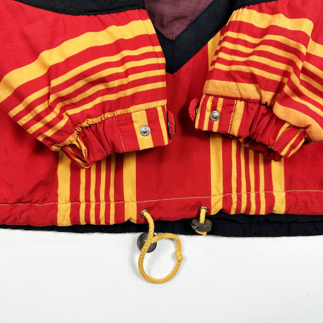 VTG 빈티지 인디언 블랙 반집업 바시티 자켓 (XXL) 상품이미지7