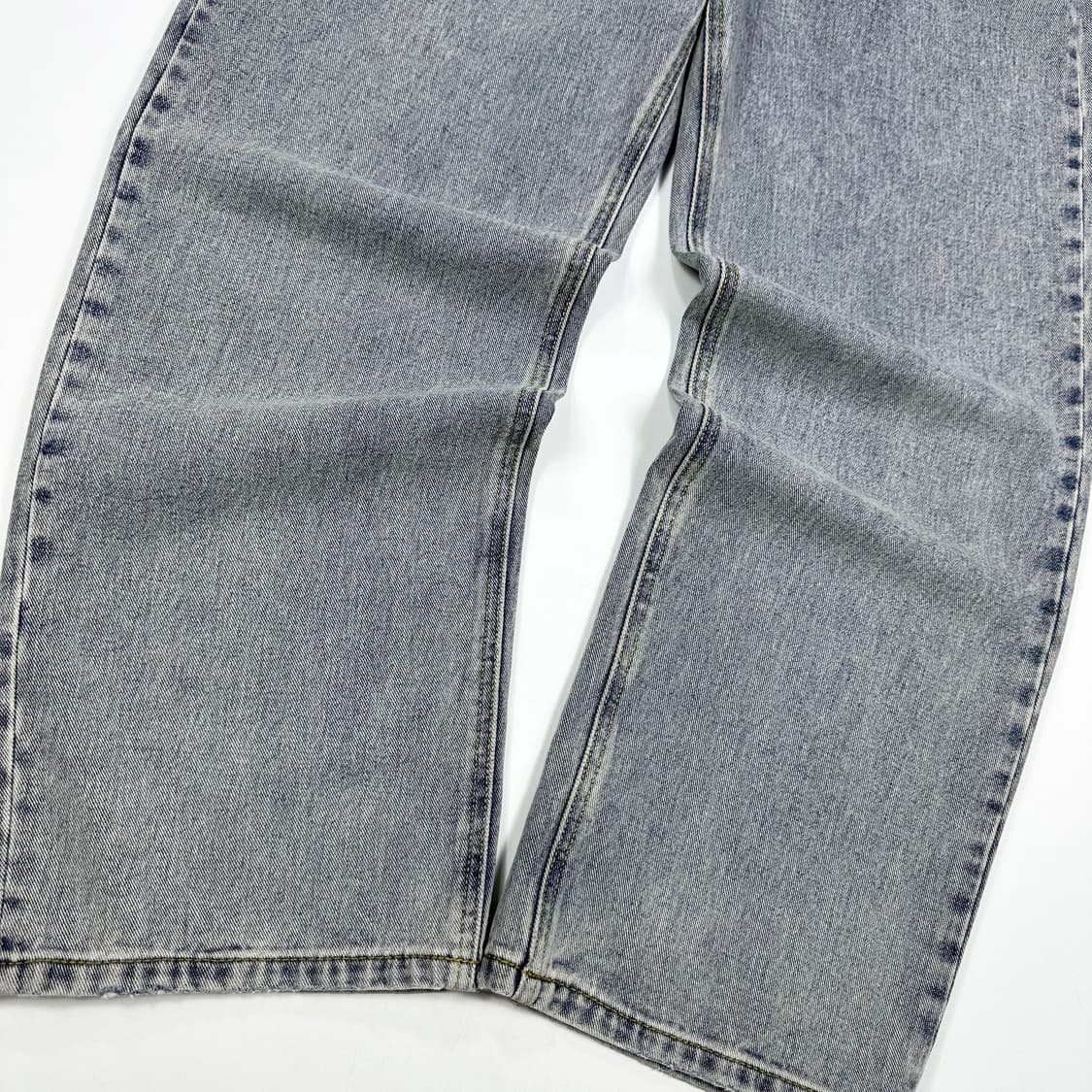 Lee (리) 아이스 워싱 와이드 데님팬츠 (34인치) 상품이미지5