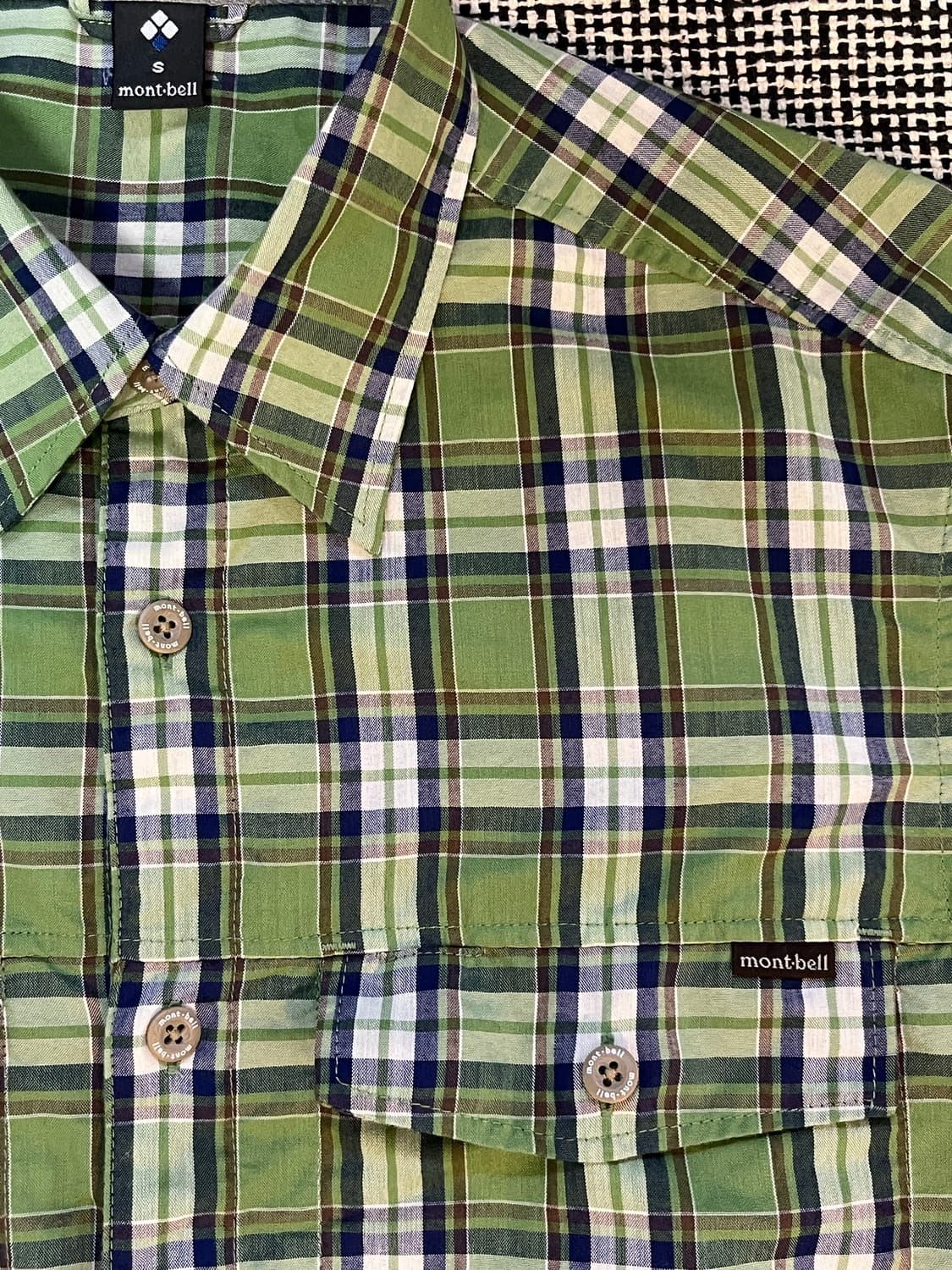 몽벨 체크 셔츠 상품이미지2