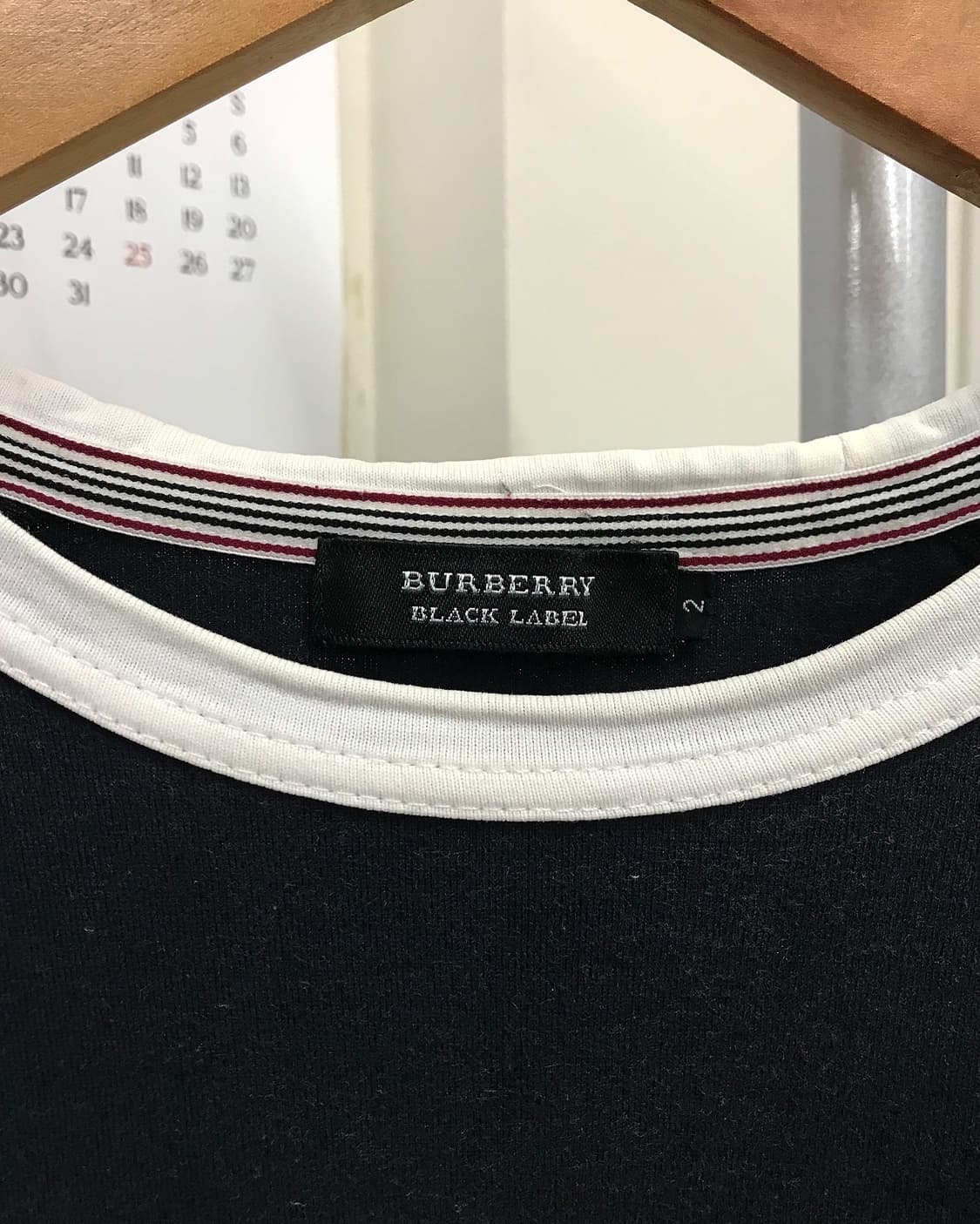 버버리 빅로고 져지 롱슬리브 긴팔티 상품이미지2