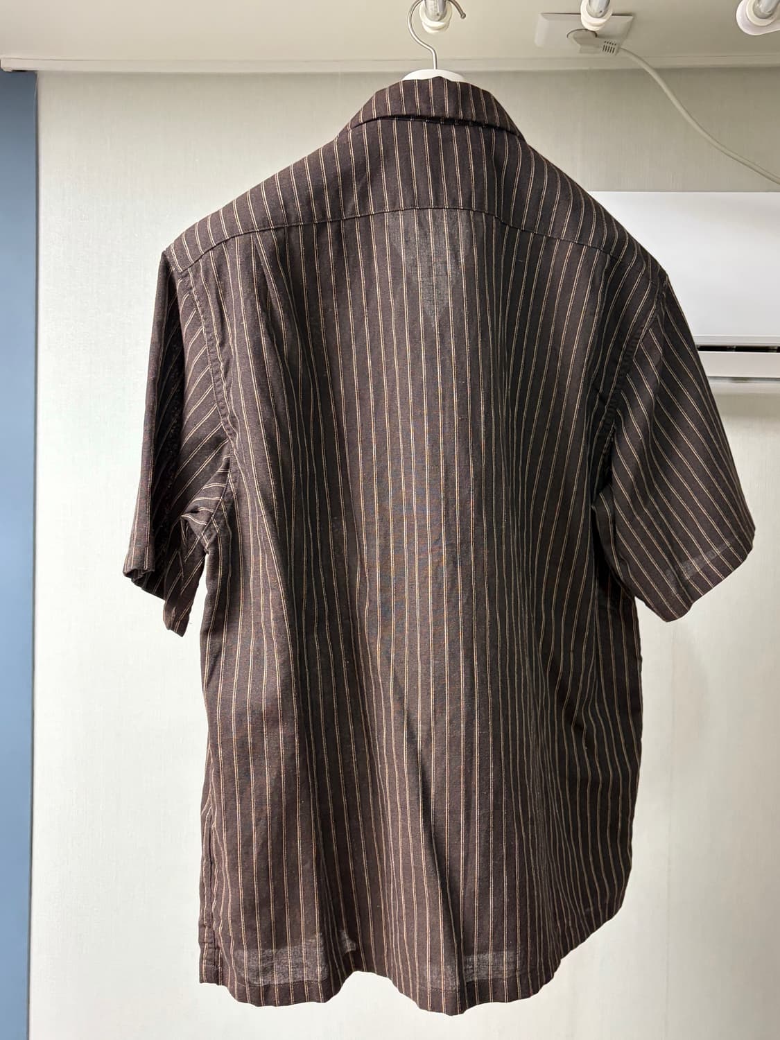 아웃스탠딩 오픈카라 반팔셔츠 상품이미지2