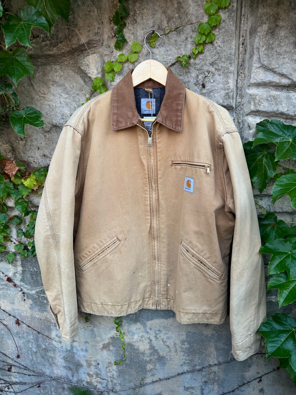 90s 칼하트 j01 브라운 빈티지 디트로이트 자켓  상품이미지1
