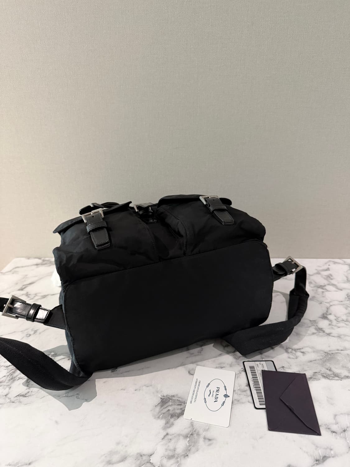 정품 프라다 백팩 미듐 상품이미지5