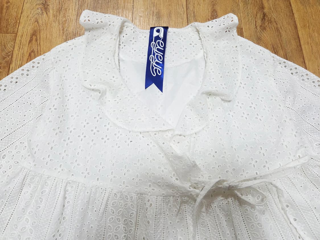 아이아이(EYEYE) 펀칭 아일렛 랩원피스 프리사이즈 상품이미지7