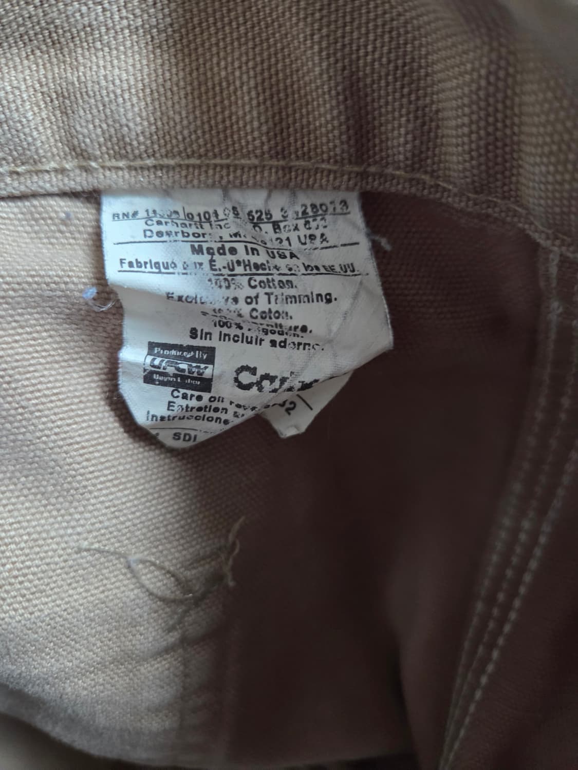 빈티지 칼하트 워크 팬츠 usa 상품이미지8