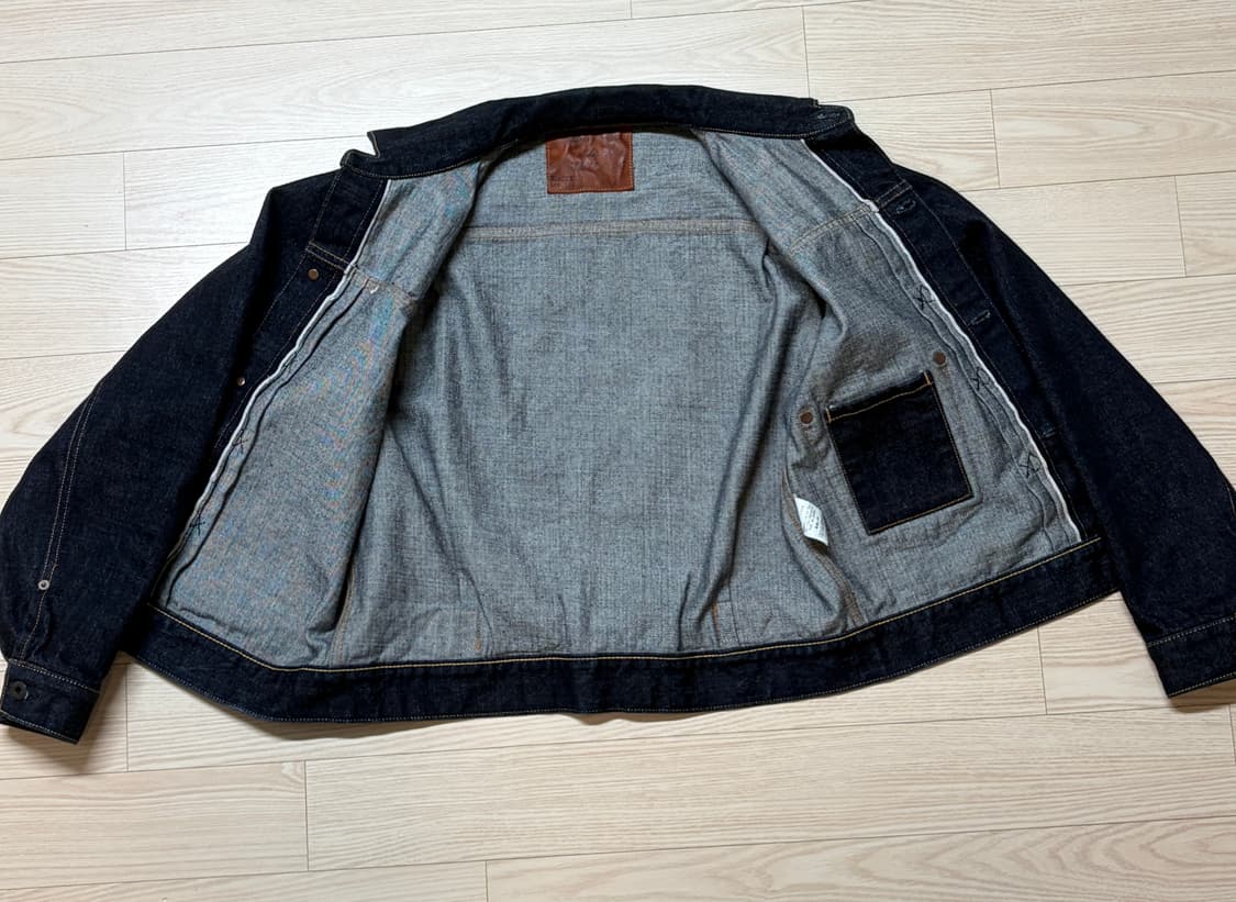 블랙사인 14oz 데님자켓 팝니다. 상품이미지4