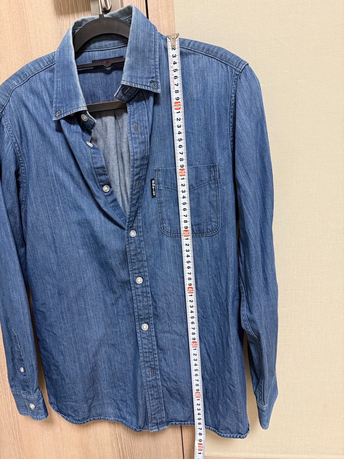 블루블루 데님셔츠 상품이미지2