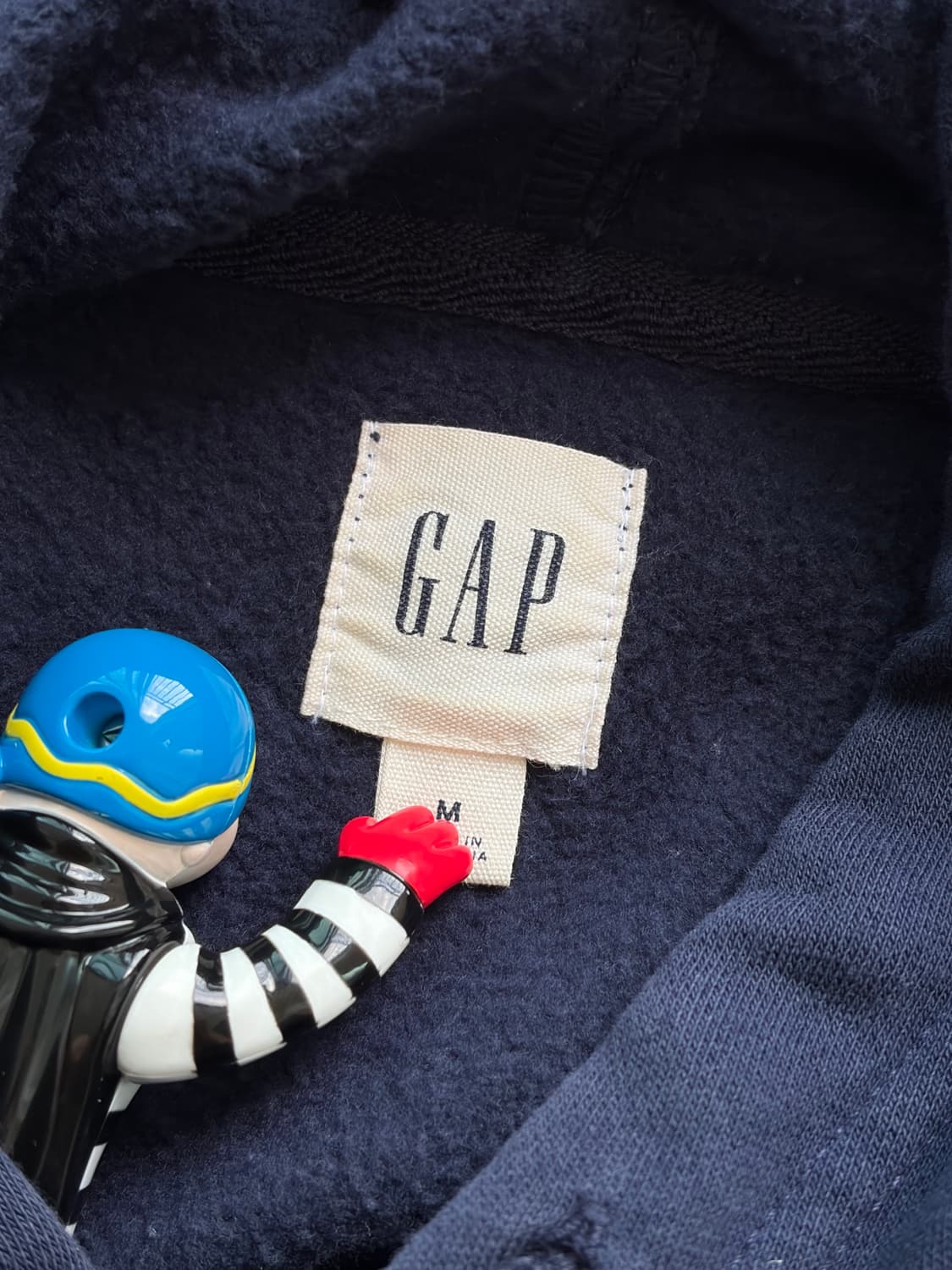  GAP 갭 베이직 로고 네이비 후디 M (100)  상품이미지5
